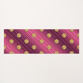 Boogschutter en brandtijger yogamat (Achterkant (horizontaal))