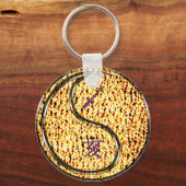 Boogschutter en brandweerbeer sleutelhanger (Achterkant)