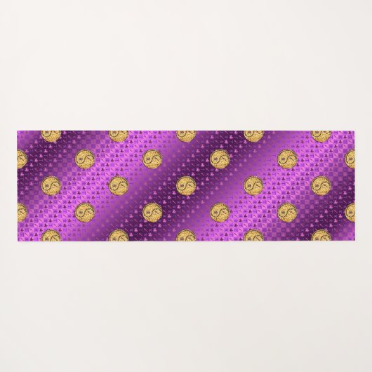 Boogschutter en brandweerbeer yogamat (Achterkant (horizontaal))