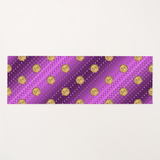 Boogschutter en brandweerbeer yogamat (Voorkant (horizontaal))