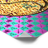 Boogschutter en brandweerhond poster (Hoek)