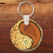 Boogschutter en houten aap sleutelhanger (Achterkant)