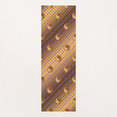 Boogschutter en houten aap yogamat (Voorkant)