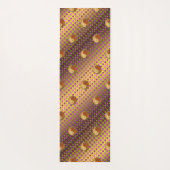 Boogschutter en houten aap yogamat (Achterkant)