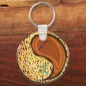 Boogschutter en houten hond sleutelhanger (Voorkant)