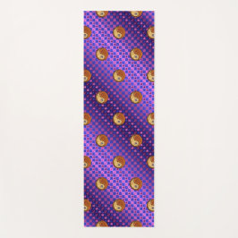 Boogschutter en houtoos yogamat