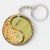 Boogschutter en metalen aap sleutelhanger (Achterkant)