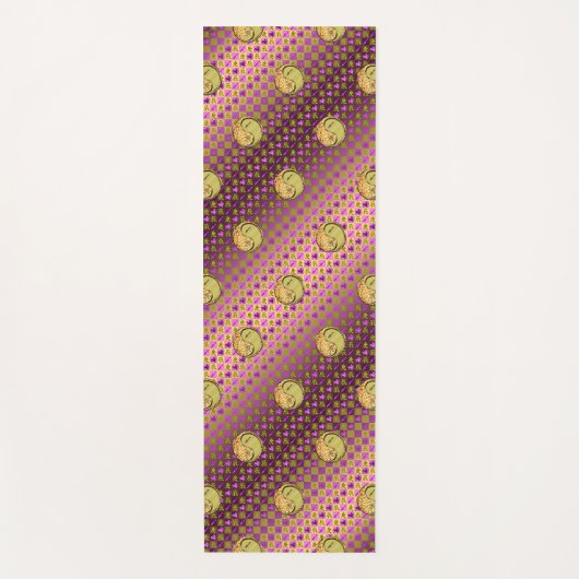 Boogschutter en metalen draak yogamat (Voorkant)