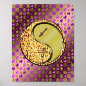 Boogschutter en metalen rat poster (Voorkant)