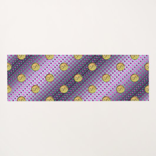 Boogschutter en metalen slang yogamat (Achterkant (horizontaal))