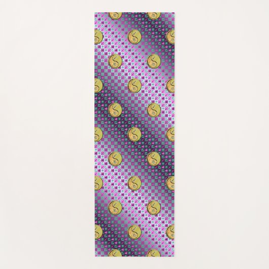 Boogschutter en metalen slang yogamat (Voorkant)