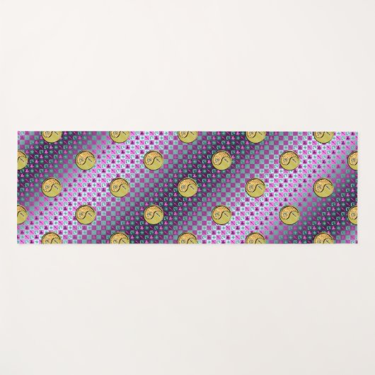 Boogschutter en metalen slang yogamat (Voorkant (horizontaal))