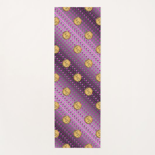 Boogschutter en vuurkonijn yogamat (Voorkant)