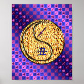 Boogschutter en vuuros poster (Voorkant)