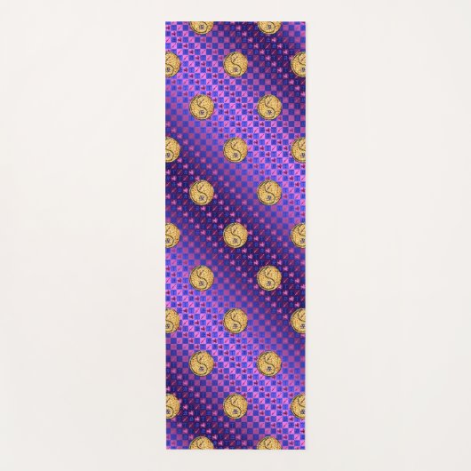 Boogschutter en vuuros yogamat (Voorkant)