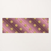 Boogschutter en vuurrat yogamat (Achterkant (horizontaal))