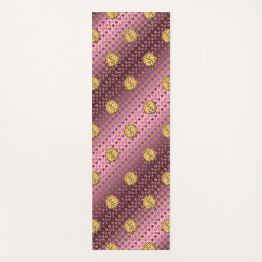 Boogschutter en vuurrat yogamat (Voorkant)