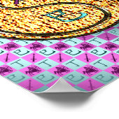 Boogschutter en vuurslang poster (Hoek)