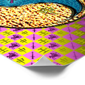 Boogschutter en wateraap poster (Hoek)