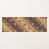 Boogschutter en wateraap yogamat (Achterkant (horizontaal))