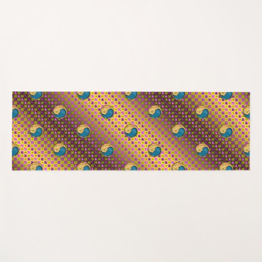 Boogschutter en wateraap yogamat (Voorkant (horizontaal))