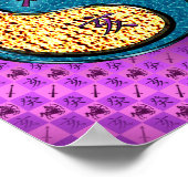 Boogschutter en waterbeer poster (Hoek)