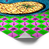 Boogschutter en watergeit poster (Hoek)