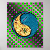 Boogschutter en watergeit poster (Voorkant)