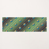 Boogschutter en watergeit yogamat (Achterkant (horizontaal))