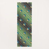 Boogschutter en watergeit yogamat (Achterkant)