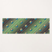 Boogschutter en watergeit yogamat (Voorkant (horizontaal))