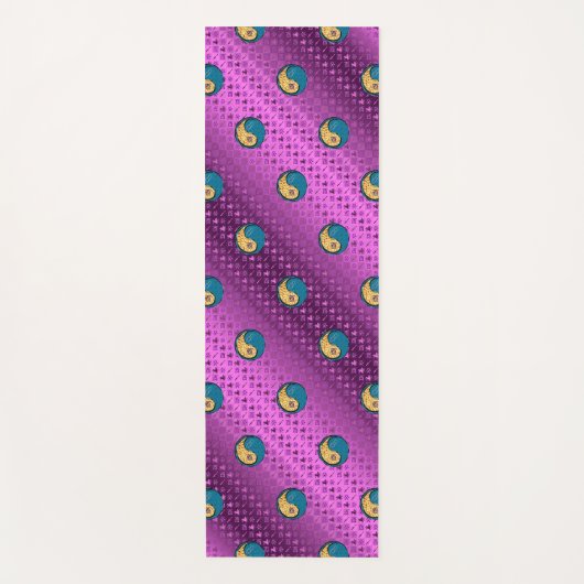 Boogschutter en waterhaan yogamat (Voorkant)