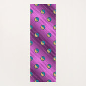 Boogschutter en waterhaan yogamat (Achterkant)