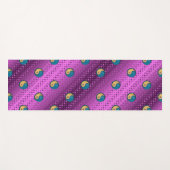 Boogschutter en waterhaan yogamat (Voorkant (horizontaal))