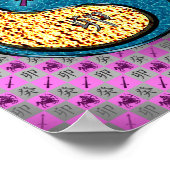 Boogschutter en waterkonijn poster (Hoek)