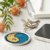 Boogschutter en waterkonijn sleutelhanger (Zijkant)