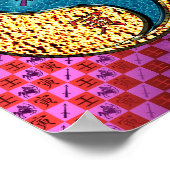 Boogschutter en watertijger poster (Hoek)