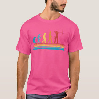 boogschutter evolutie boogschieten boog t-shirt