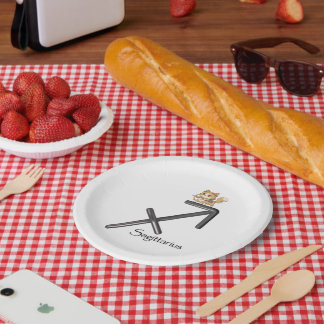 Boogschutter Feestbord Papieren Bordje