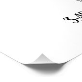 Boogschutter Gepersonaliseerde Zodiac Aangepaste n Perfect Poster (Hoek)