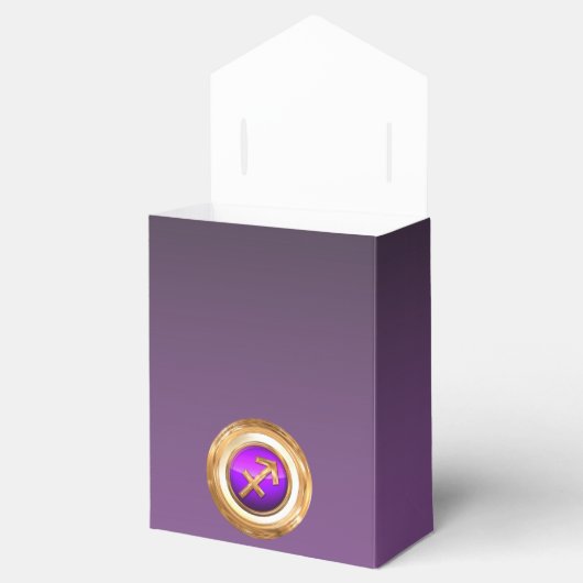 Boogschutter - het boogsterrenbeeld bedankdoosjes (Geopend)