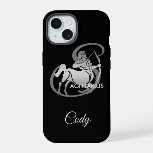 Boogschutter - het Teken van de Dierenriem iPhone 15 Case (Achterkant)
