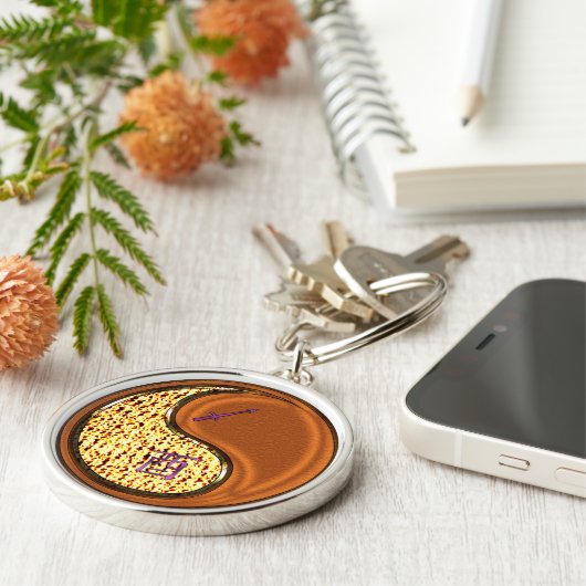 Boogschutter & Hout Haan Sleutelhanger (Zijkant)