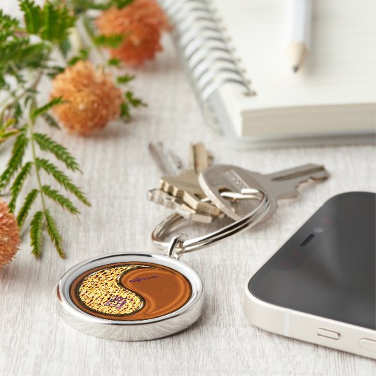 Boogschutter & Hout Haan Sleutelhanger (Zijkant)