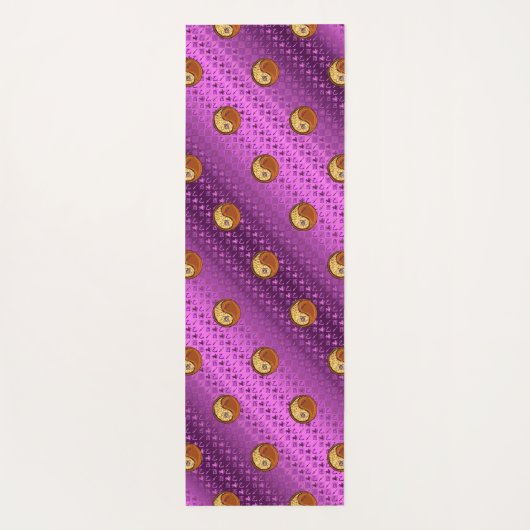 Boogschutter & Hout Haan Yogamat (Achterkant)