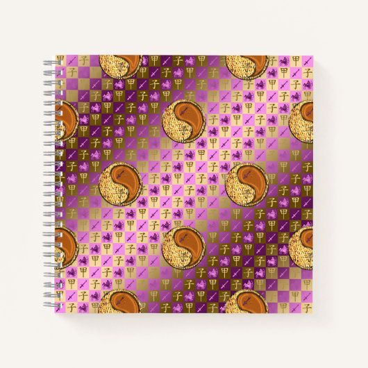 Boogschutter & Houten Rat Notitieboek (Voorkant)