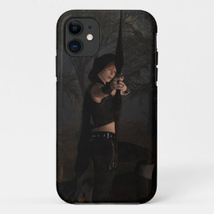 Boogschutter in de duistere Bossen Fantasy Art Case-Mate iPhone Case