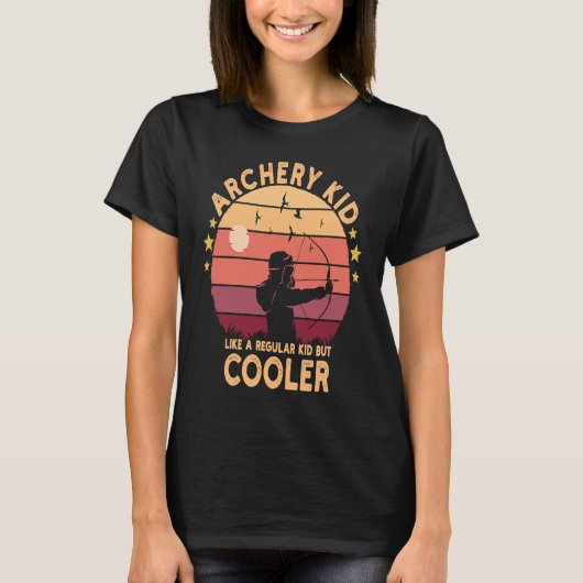 Boogschutter Kind Boog en Pijl Jonge Boogschutter T-shirt (Voorkant)