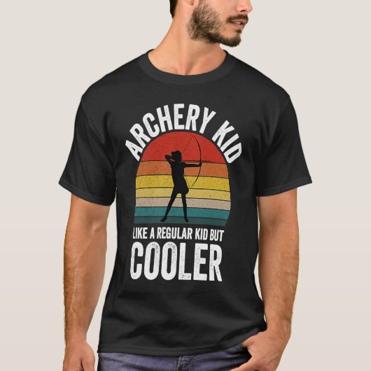 Boogschutter Kind Jachtboog en Pijl Jonge Boogschu T-shirt (Voorkant)