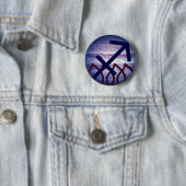 Boogschutter Knop Ronde Button 5,7 Cm (In situ)